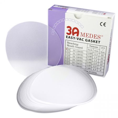 3A MEDES EV Gasket Bleaching 080 - пластины круглые, толщина 2,0 мм, 12 шт.
