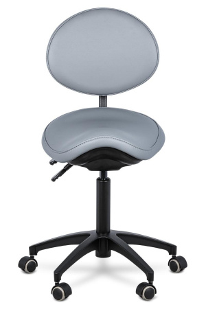 Mercury Black — Стул-седло со спинкой