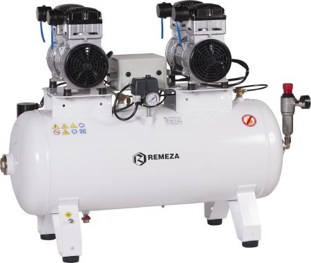 REMEZA KM-100.OLD15Т - Стоматологический безмасляный компрессор