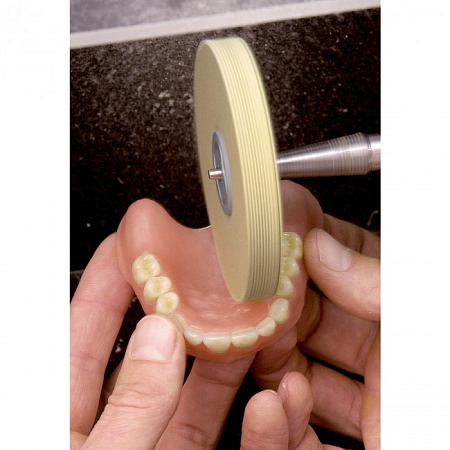 Renfert Polishing wheel - Полотняные круги с силиконовой пропиткой, диаметр 80 мм, толщина 10 мм, упаковка 4 шт.