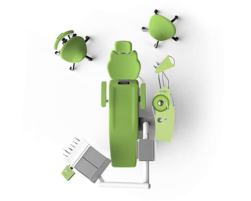 Ritter Excellence - стоматологическая установка с верхней подачей инструментов