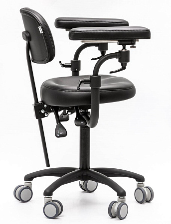 Mercury ELITE Black — Стул микроскописта