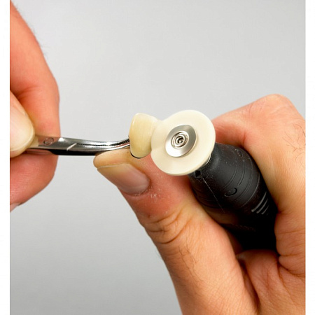 Renfert Goat hair brushes - Щётки из козьего ворса, смонтированные, диаметр 19 мм, упаковка 12 шт.