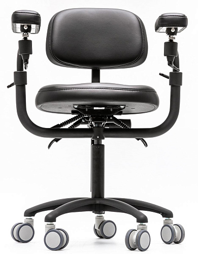 Mercury ELITE Black — Стул микроскописта