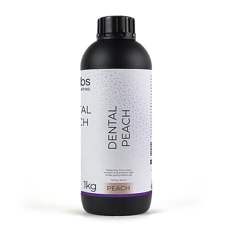 HARZ Labs Dental Peach – Фотополимер для настольных LCD/DLP, 0,5кг